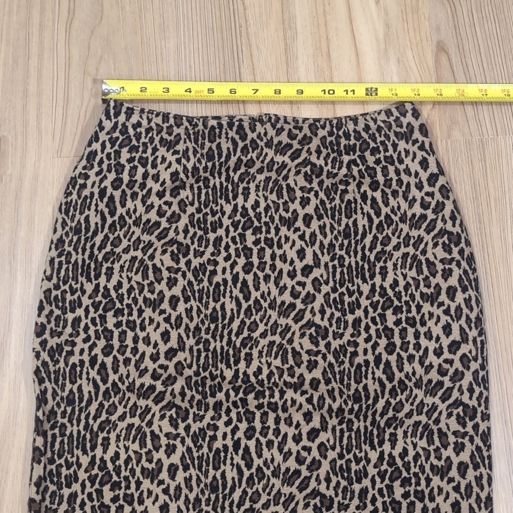 Briggs Leopard Print Cotton Mini Skirt - Picture 4 of 6